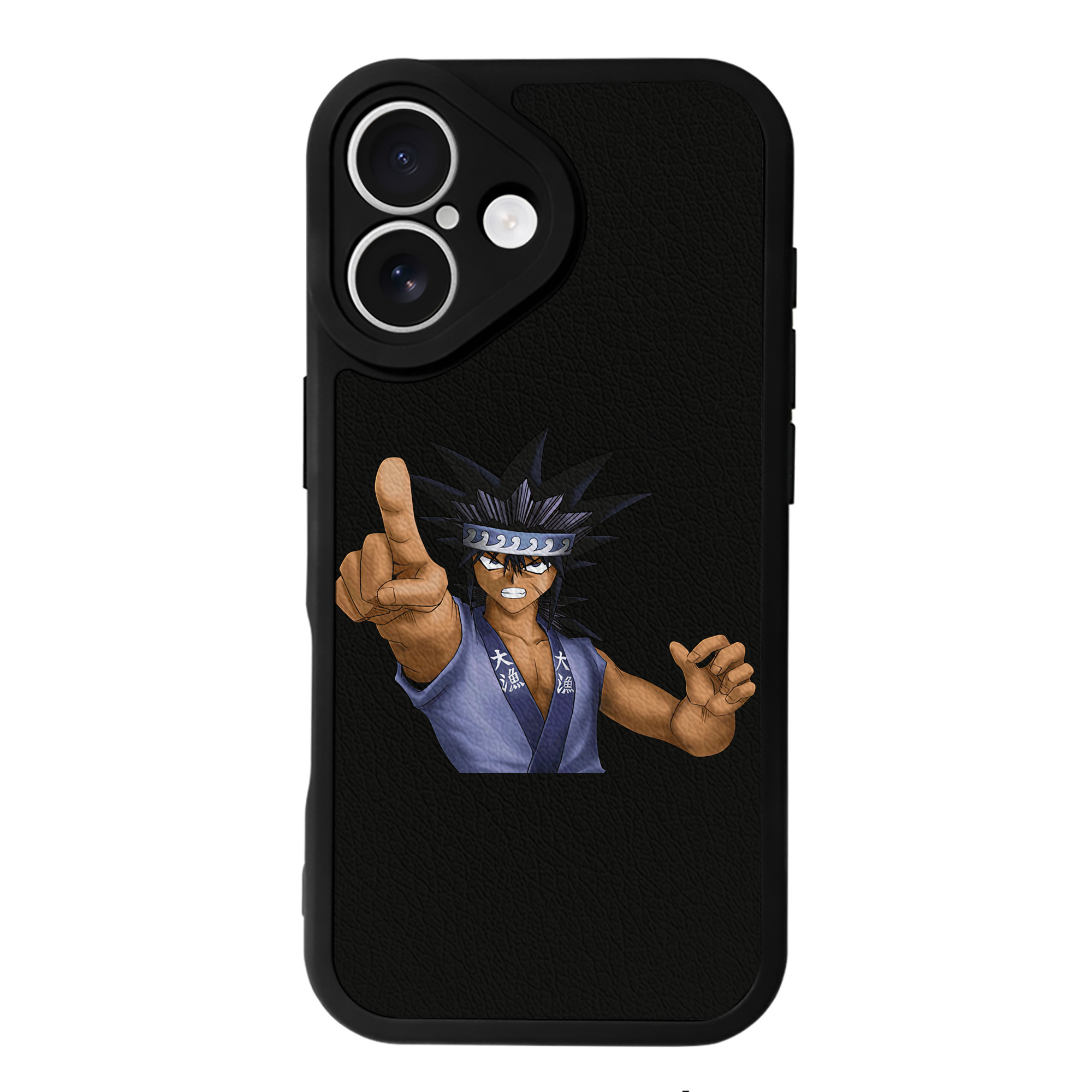 遊☆戯☆王 Yu-Gi-Oh! 【iPhone 16シリーズ対応】シリコンスマホケース（レザー調） 材質：シリコン